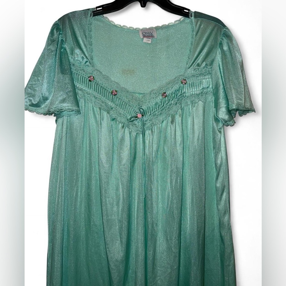 Only Necessities Teal Robe - Picture 3 of 6
